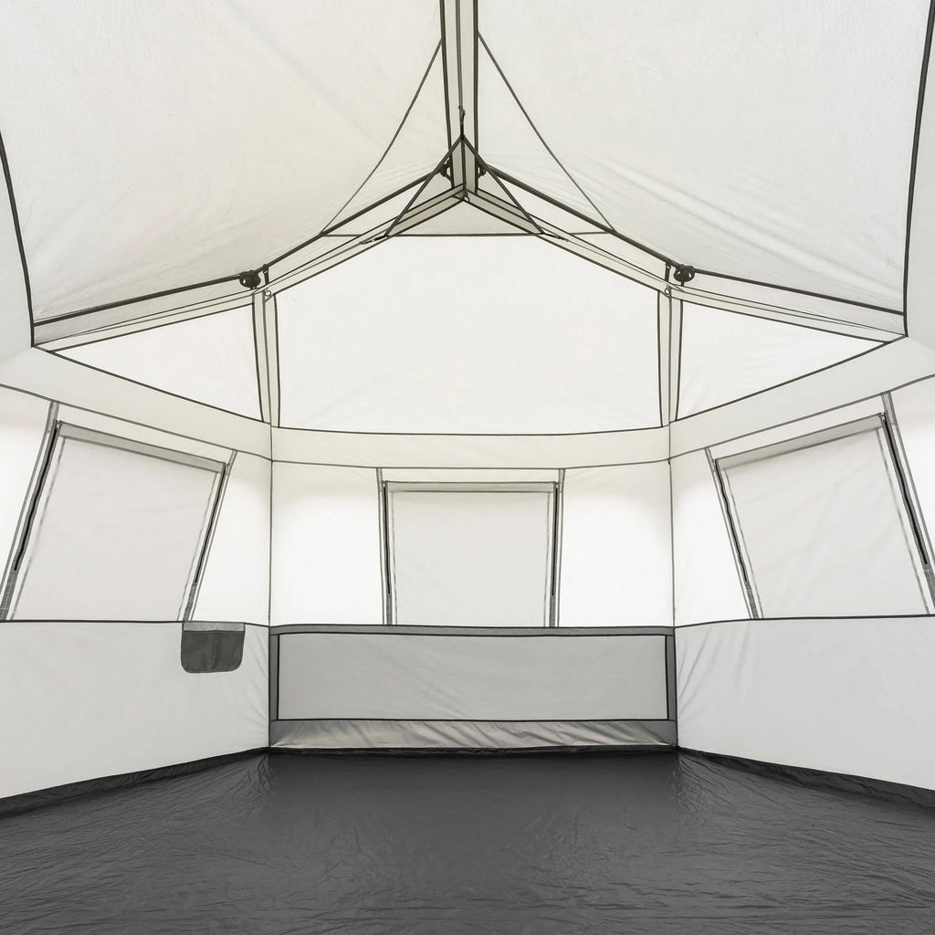 Nouveauté 2026 – Tente cabine hexagonale instantanée Ozark Trail , 4,57 m x 3,96 m, 8 personnes, 16,34 kg