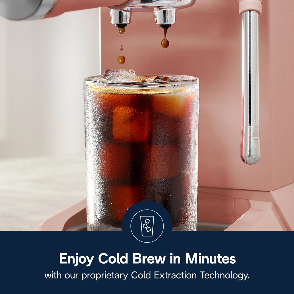 Nouveauté 2026 – Machine à expresso De’Longhi Dedica Duo , format compact avec mousseur intégré pour latte art, expresso, café infusé à froid, lattes et plus encore, acier inoxydable
