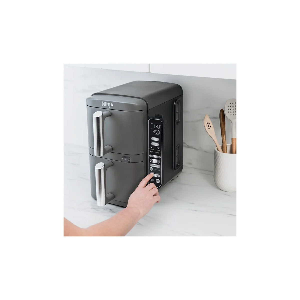 Nouveauté 2026 – Friteuse à air Ninja DoubleStack XL Smart à 2 paniers