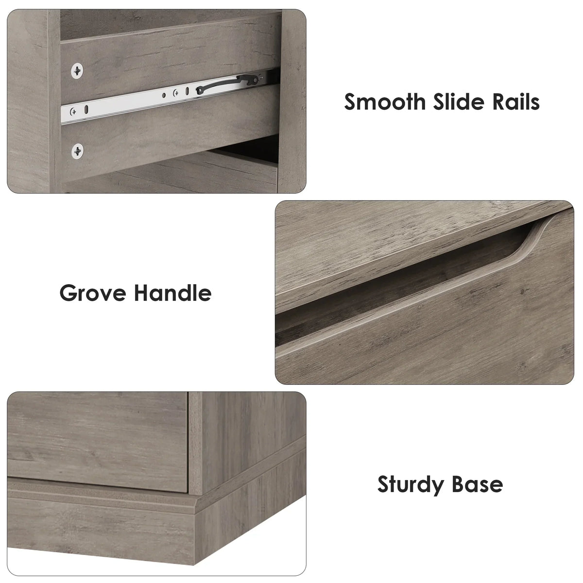 Nouveauté 2026 – Commode blanche Homfa 7 tiroirs, 130 cm de hauteur, meuble de rangement en bois avec base stable améliorée, commode verticale pour chambre ou salon