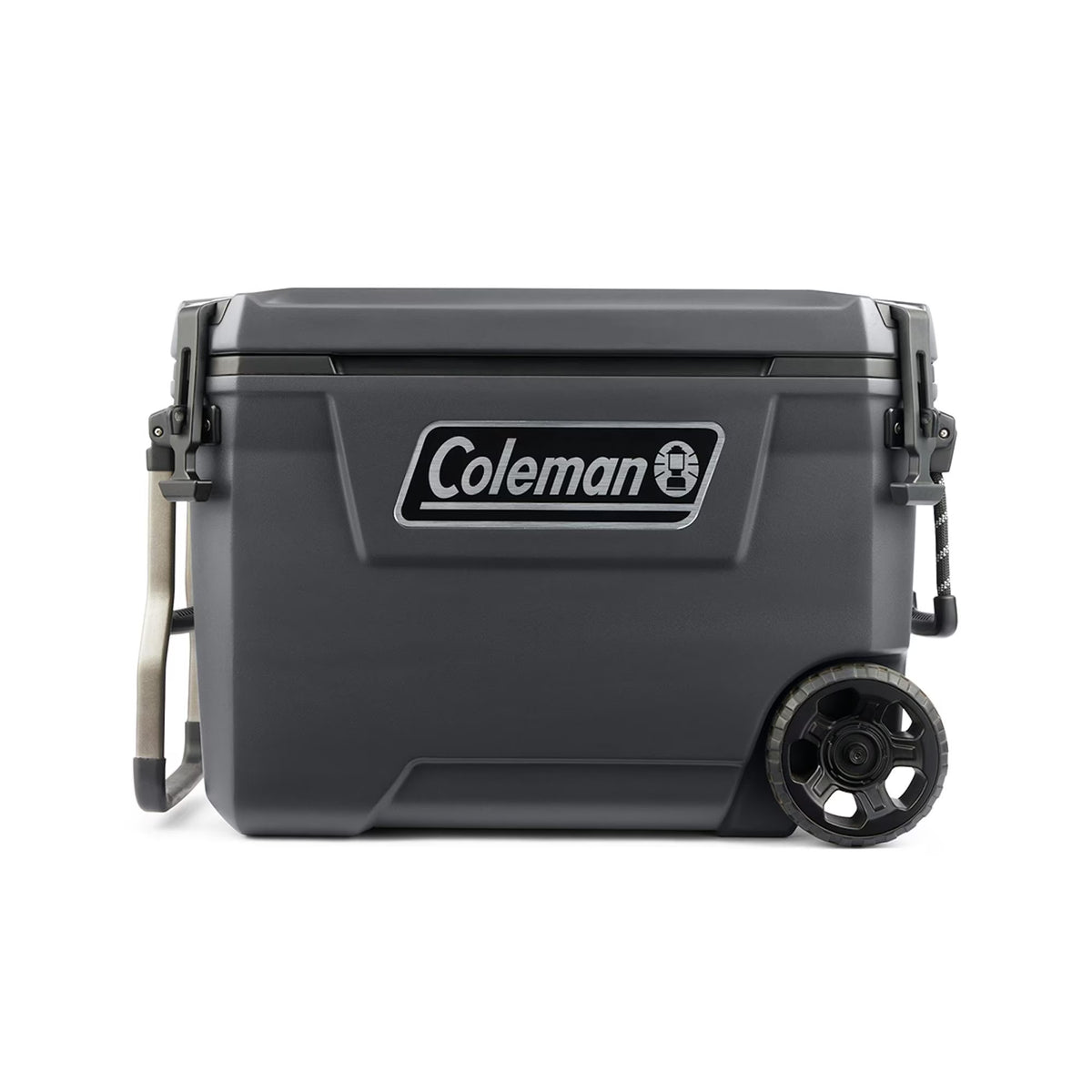 Nouveauté 2026 – Glacière rigide Coleman Convoy Series , 65 pintes (environ 60 litres), avec roulettes, capacité jusqu'à 48 canettes, couleur noyer brun