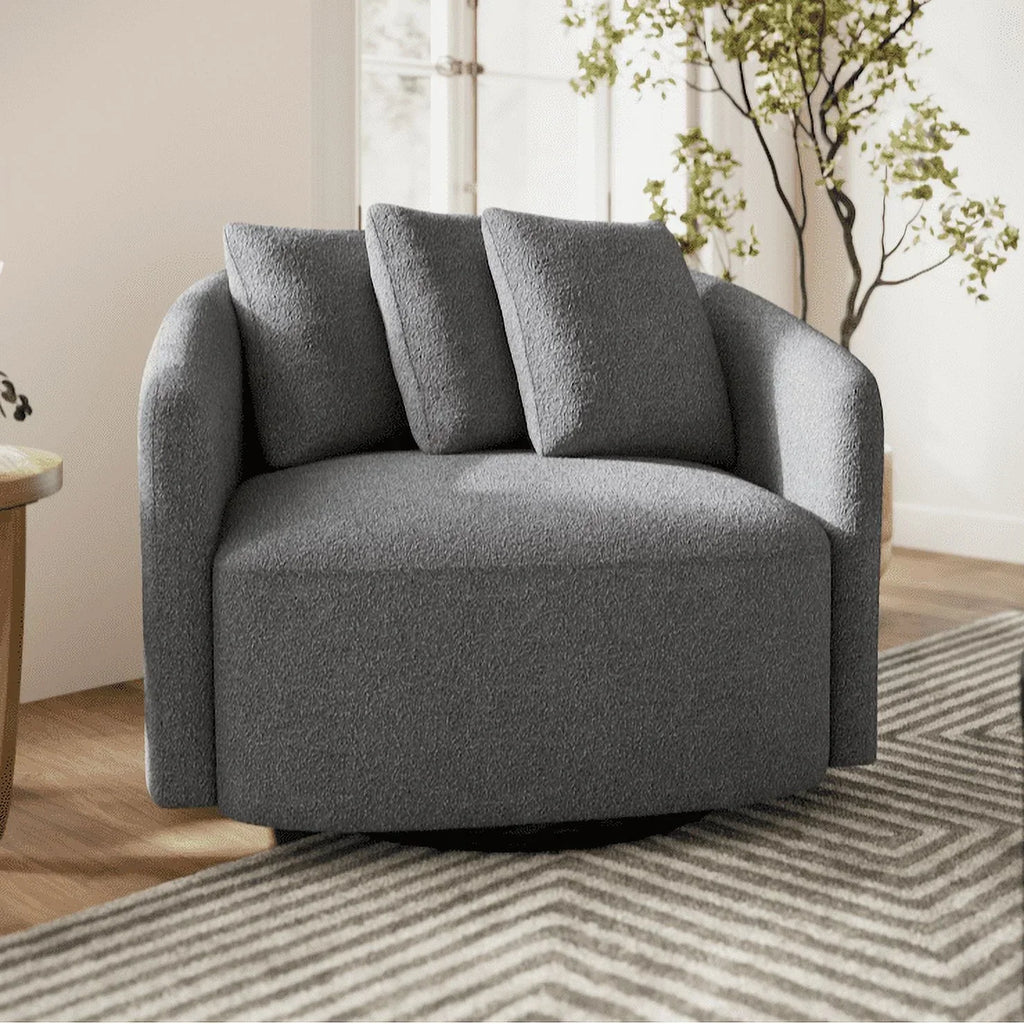 Nouveauté 2026 – Fauteuil d'appoint Beautiful Drew de Drew Barrymore (édition ), coloris crème bouclé
