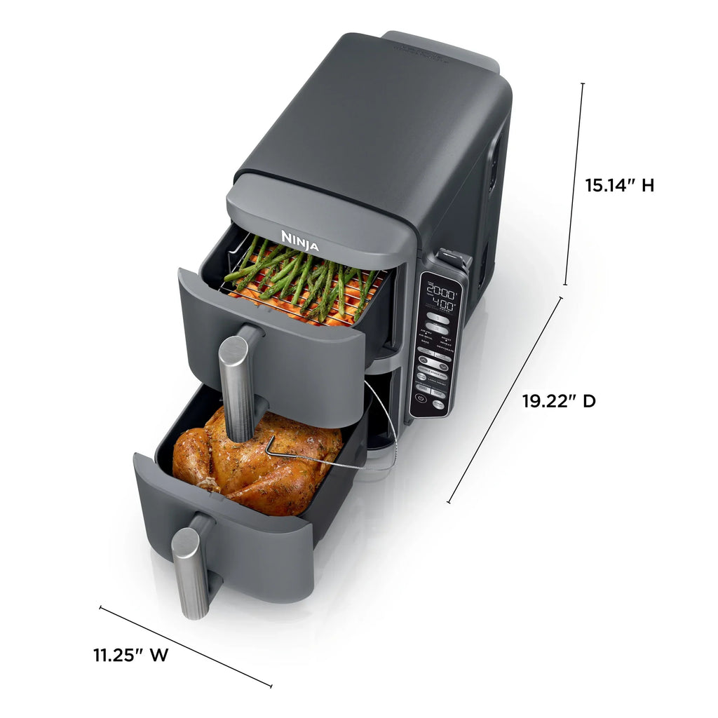 Nouveauté 2026 – Friteuse à air Ninja DoubleStack XL Smart à 2 paniers