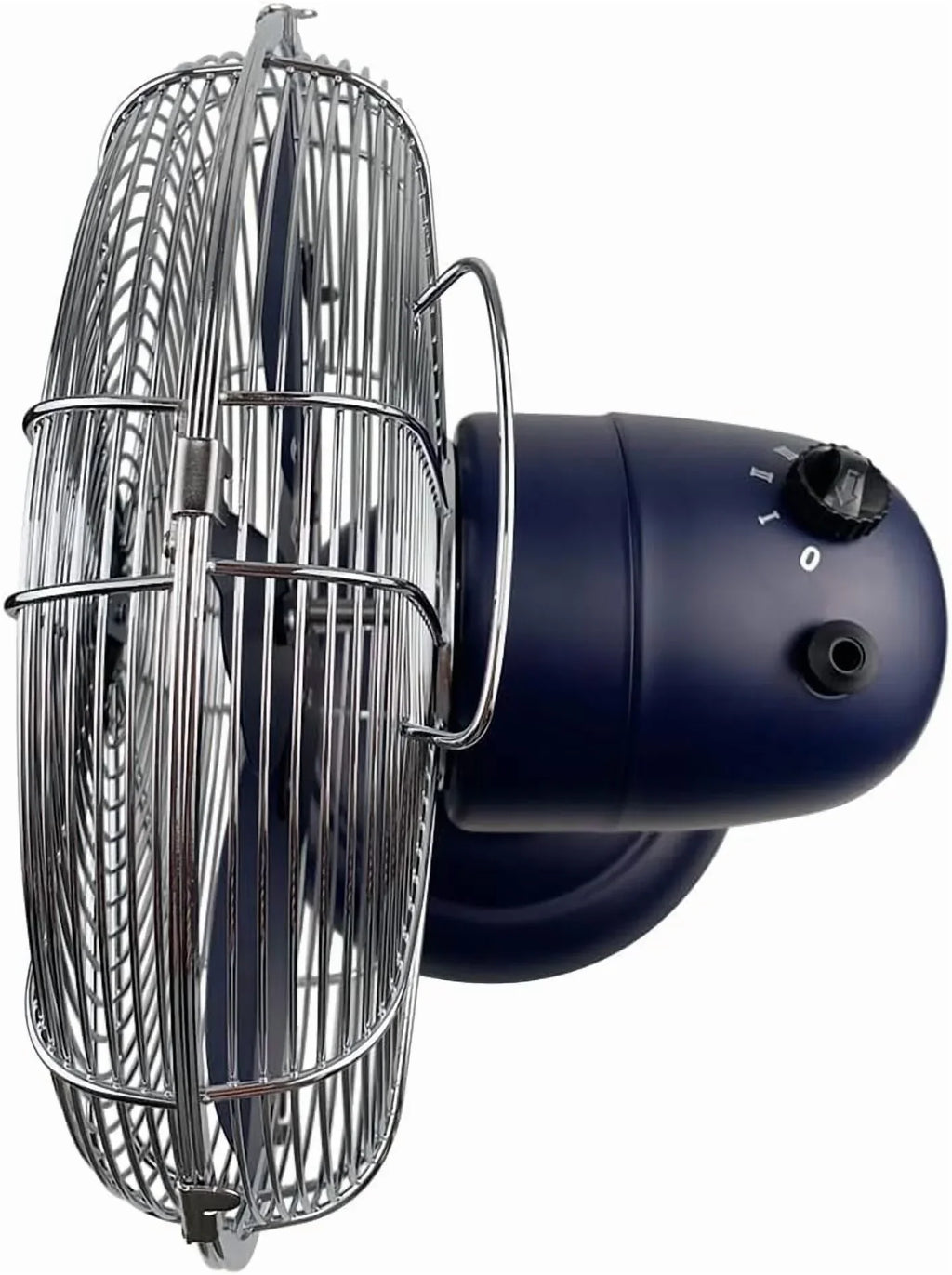 Nouveauté 2026 – Ventilateur de table rétro tout métal Good Housekeeping (92618) avec 3 vitesses, large oscillation et poignée de transport