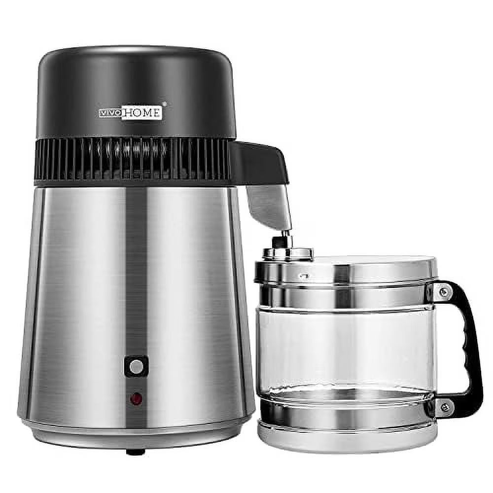 Nouveauté 2026 – Distillerie d'eau de comptoir SPECSTAR , 4 L (1,1 gallon), en acier inoxydable 304, avec filtre purificateur et interrupteur intelligent, idéale pour la maison ou le bureau