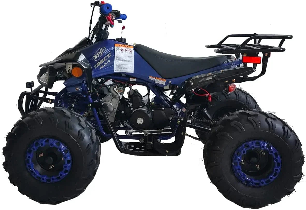 Nouveauté 2026 – VTT X-Pro , 125 cm³, essence, transmission automatique avec marche arrière télécommandée, gros pneus 19"/18