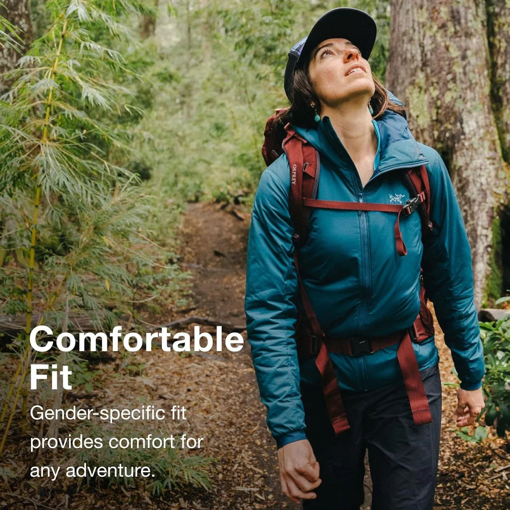 Nouveauté 2026 – Sac à dos de voyage pour femme Osprey Fairview 40L - Bleu nuit d'hiver