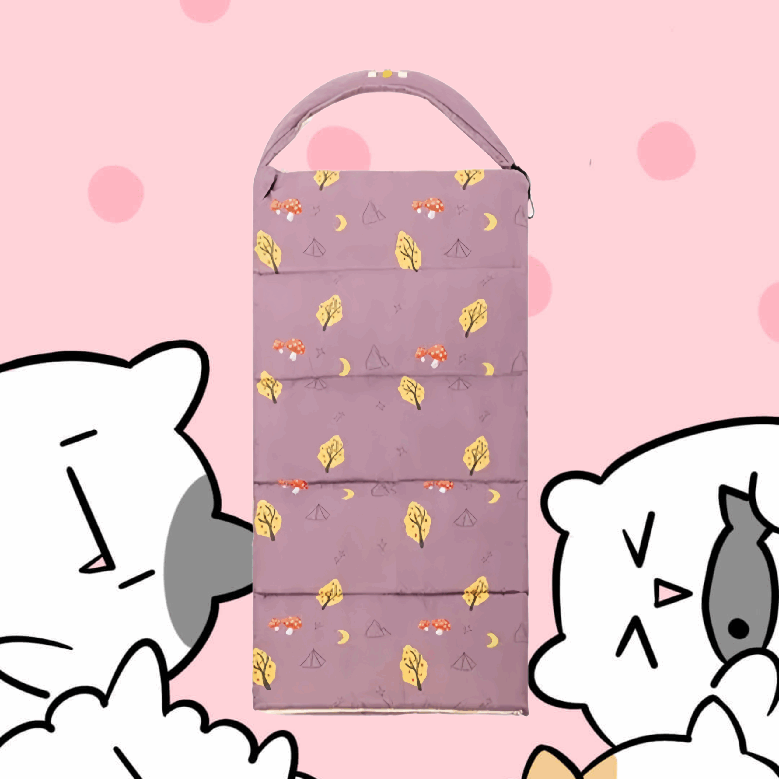 Wisteria Purple Kids Sleeping Bag