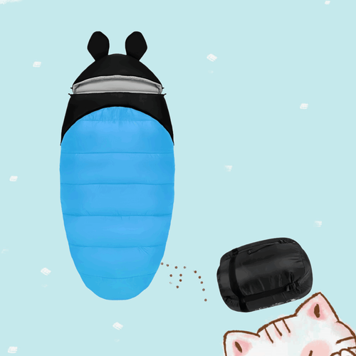 Blue Outdoor Sleeping Bag