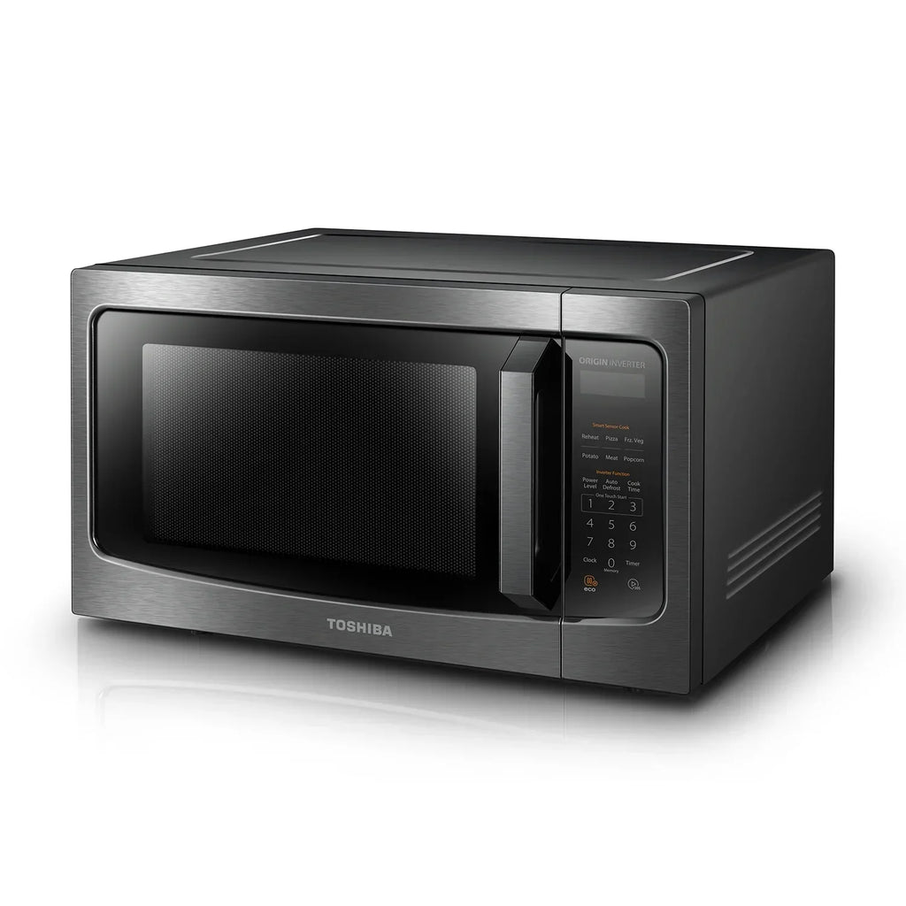 Nouveauté 2026 – Fours à micro-ondes de comptoir Toshiba 1,2 pi³ en acier inoxydable