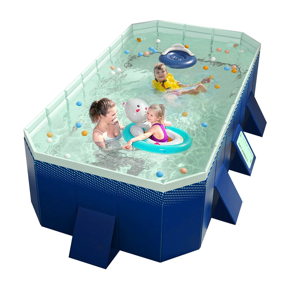 Nouveauté 2026 – Piscine pliable mwptoo , piscine portable pour enfants sans installation, grande piscine pliable et dégonflable, idéale pour les adultes, les chiots, le jardin et la terrasse