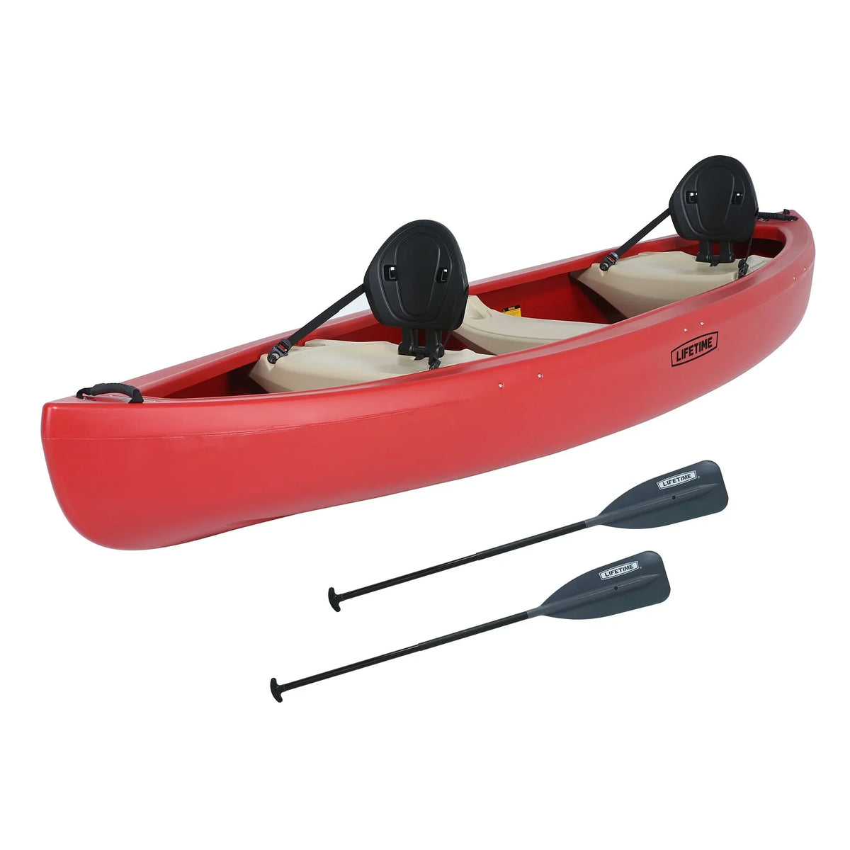 Nouveauté 2026 – Canoë Lifetime Kodiak 13 pieds , rouge (90658