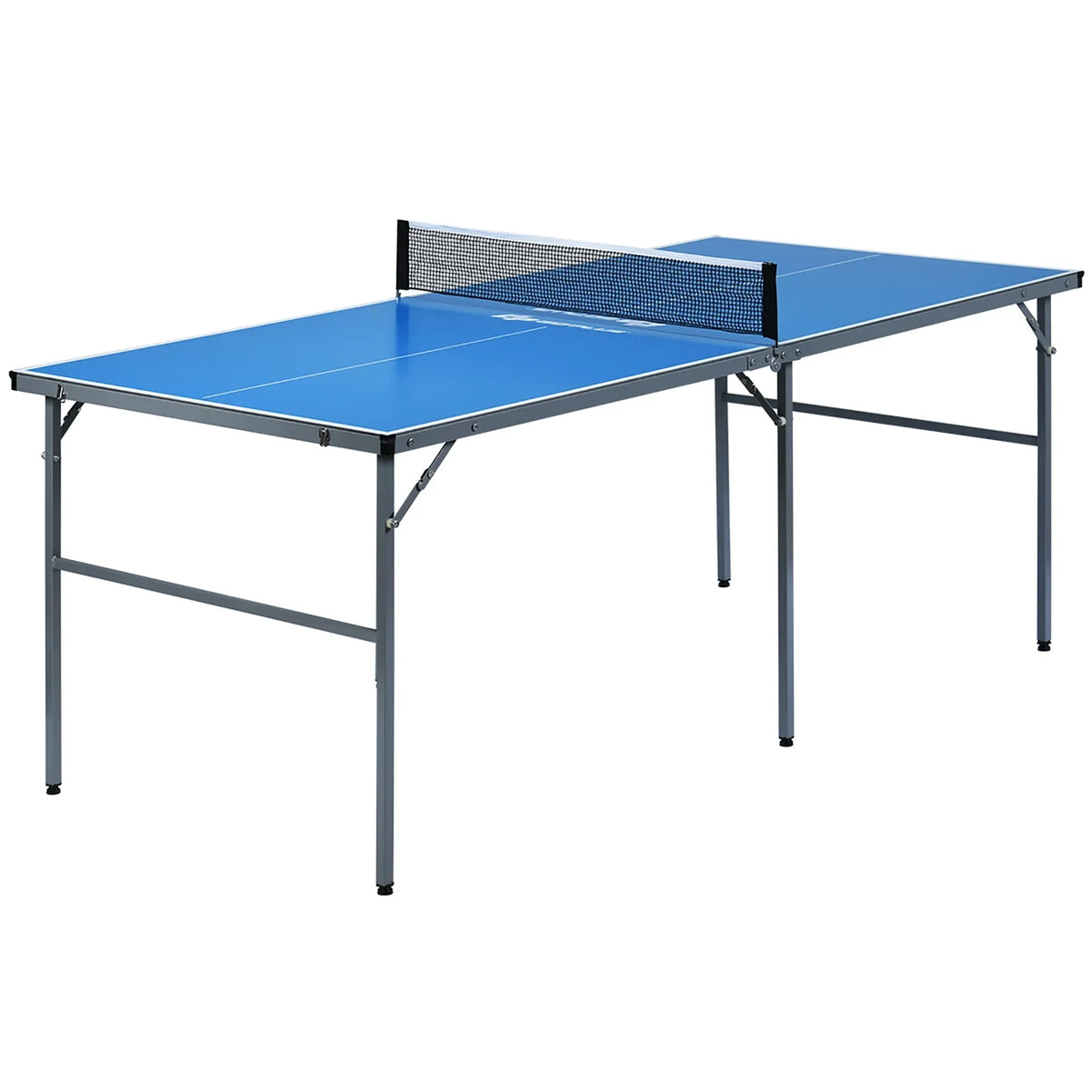Nouveauté 2026 – Table de ping-pong portable Goplus (15 x 7,5 cm) avec accessoires, pour une utilisation intérieure et extérieure