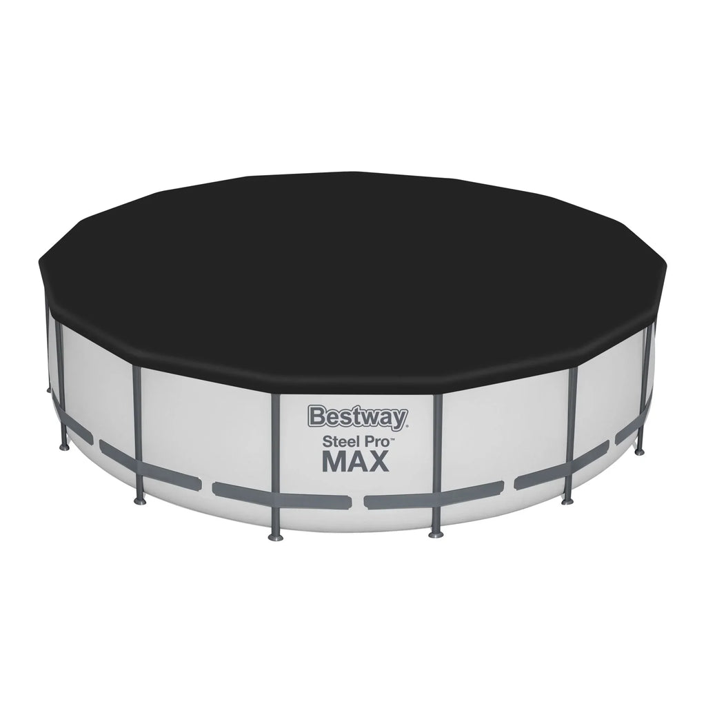 Nouveauté 2026 – Ensemble de piscine hors sol ronde Bestway Steel Pro MAX 15 pi x 42 po