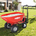 Nouveauté 2026 – Brouette utilitaire électrique RedRock , 48 V, 28 Ah, 500 W, capacité de 230 kg (500 lb), transport de matériaux et de débris, capacité de remorquage de 454 kg (1 000 lb