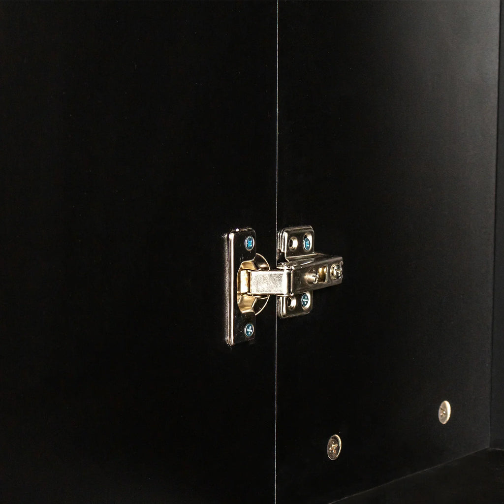 Nouveauté 2026 – Armoire de rangement haute Slim , meuble garde-manger avec portes et étagères, idéale pour les petits espaces (cuisine, salon, salle de bain