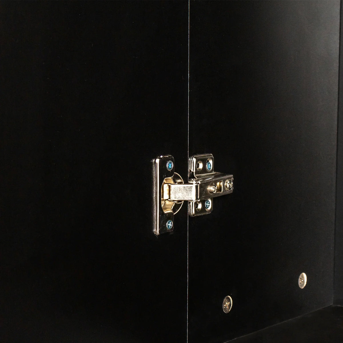 Nouveauté 2026 – Armoire de rangement haute Slim , meuble garde-manger avec portes et étagères, idéale pour les petits espaces (cuisine, salon, salle de bain