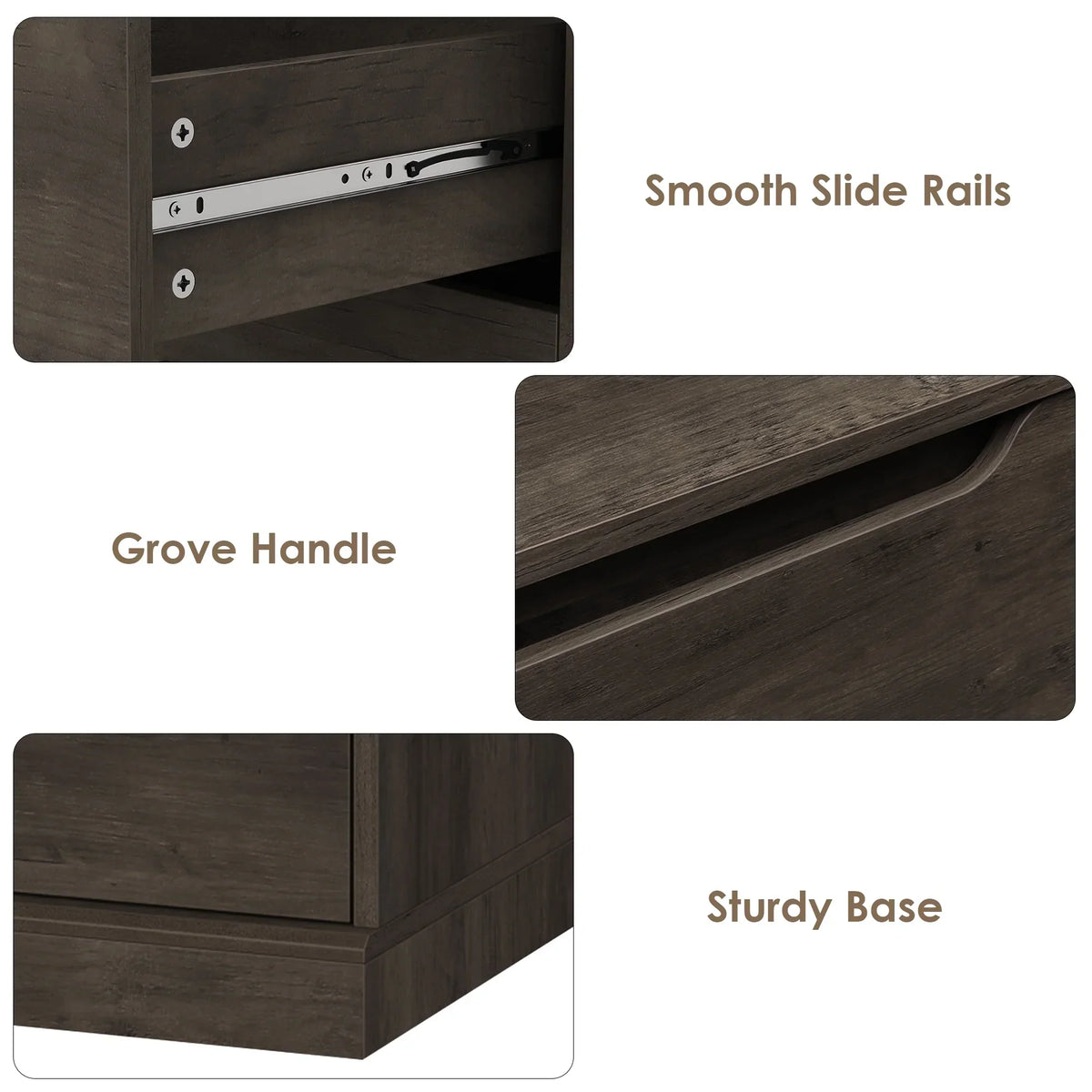 Nouveauté 2026 – Commode blanche Homfa 7 tiroirs, 130 cm de hauteur, meuble de rangement en bois avec base stable améliorée, commode verticale pour chambre ou salon