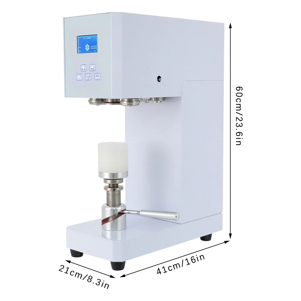 Nouveauté 2026 – Machine de scellage automatique de boîtes de conserve 370 W avec compteur, 110 V