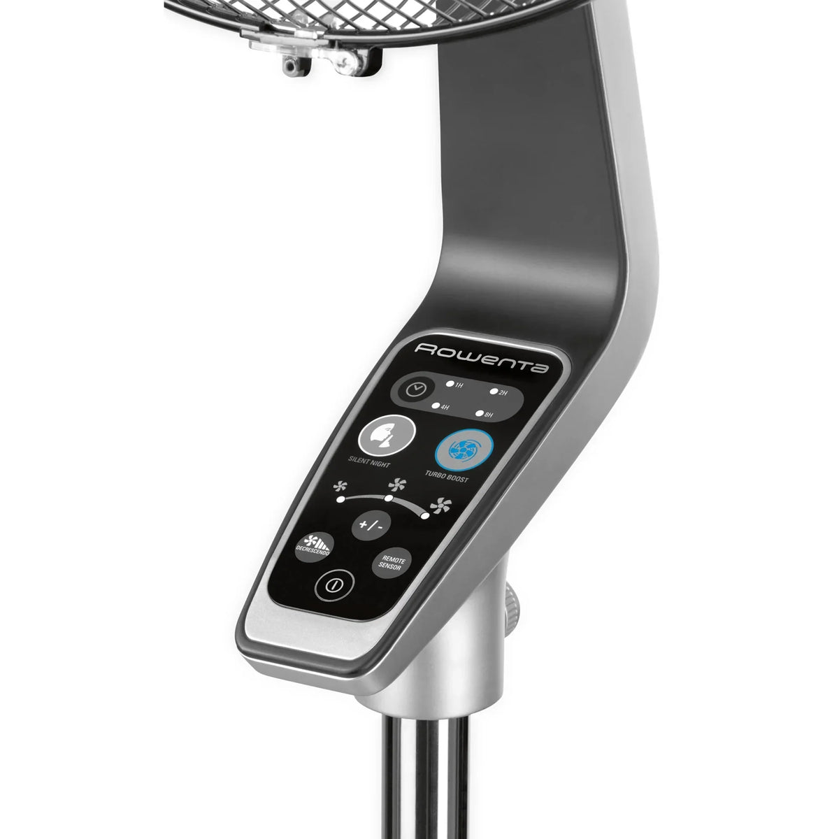Nouveauté 2026 – Ventilateur sur pied Rowenta Turbo Silence avec télécommande, 53 pouces, portable, 5 vitesses, VU5670