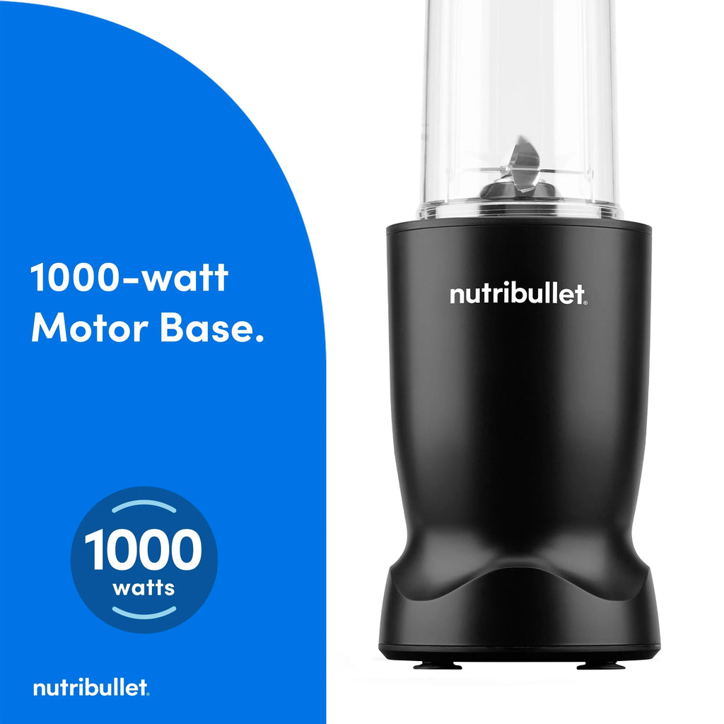 Nouveauté 2026 – Blender individuel nutribullet Turbo NB10400AK, 1000 W, noir mat (édition