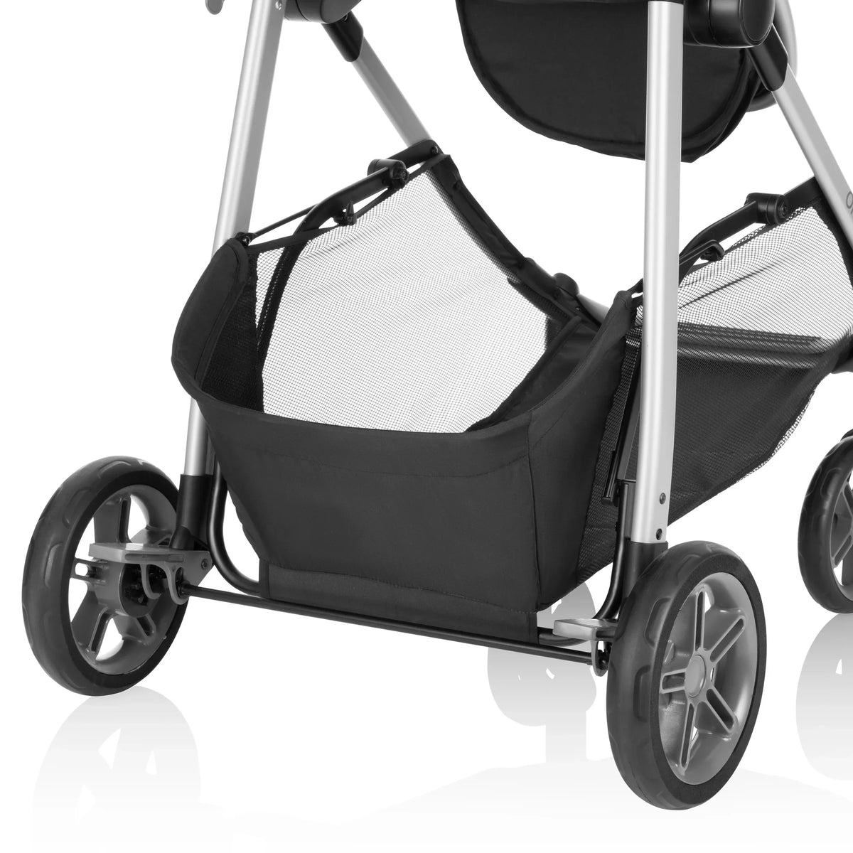 Nouveauté 2026 – Système de voyage modulaire Evenflo Omni Plus avec siège auto pour bébé LiteMax Sport, gris Mylar, unisexe