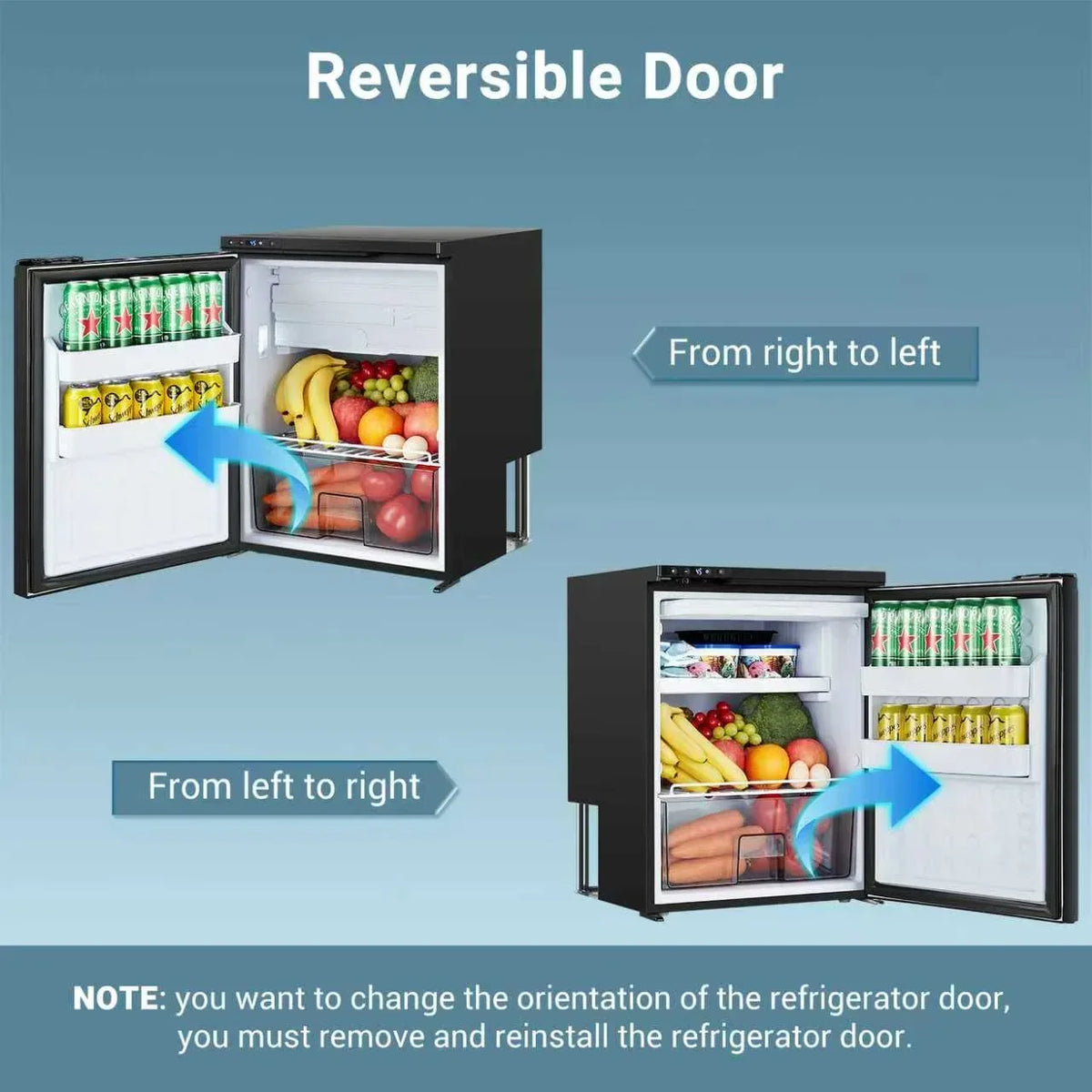 Nouveauté 2026 – Réfrigérateur BODEGACOOLER 12 volts , compatible avec les camping-cars et les véhicules de loisirs, contrôlable par application, 65 L (2,3 pi³), avec serrure, compresseur de voyage 12/24 V CC (4A-46A) pour camions, camping-cars et vé