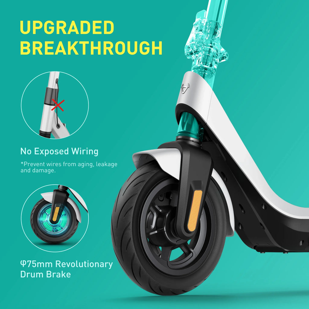 Nouveauté 2026 – Trottinette électrique NIU Kick pour adulte KQi2 Pro , pliable, autonomie de 40 km, vitesse de 27 km/h, grise