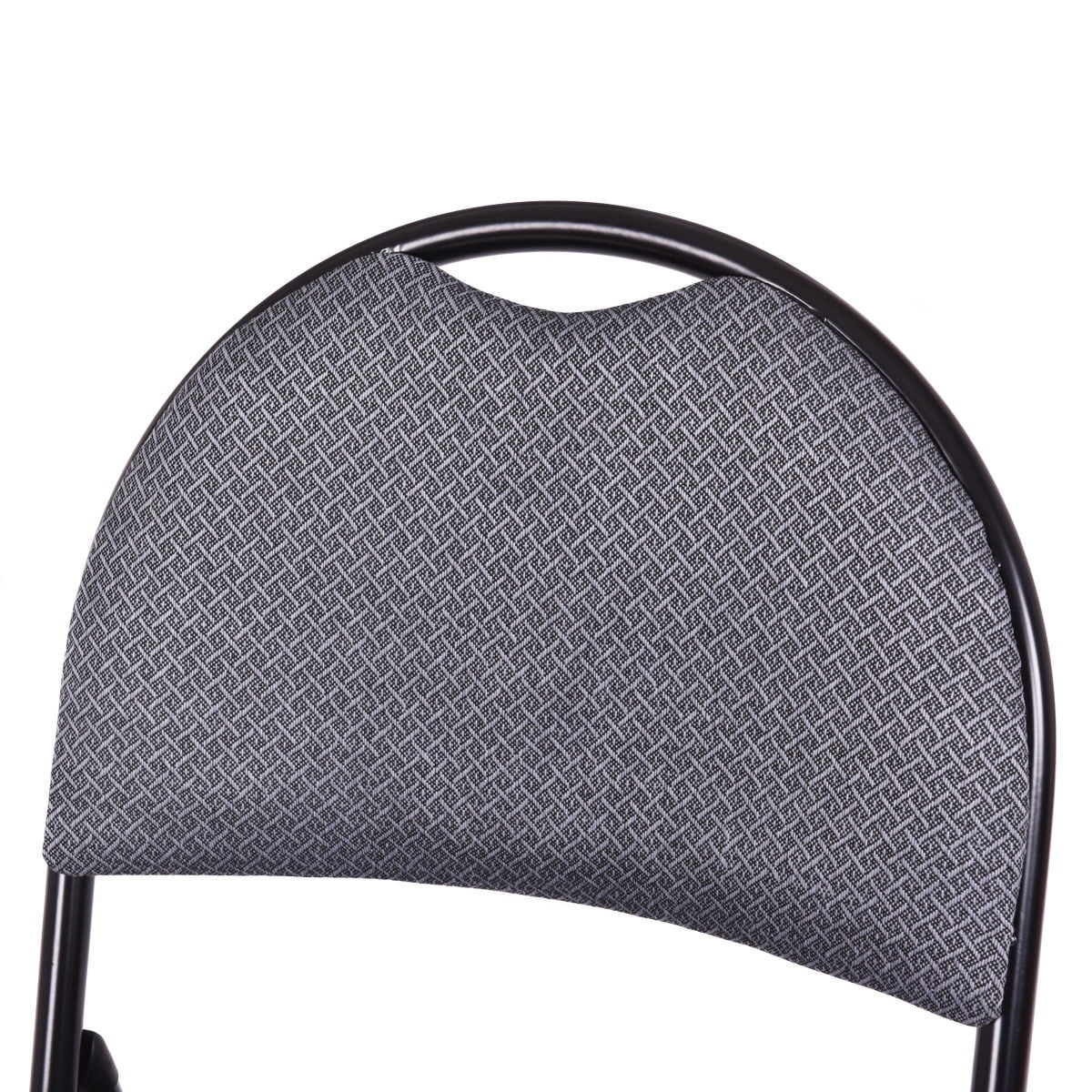 Nouveauté 2026 – Ensemble de 6 chaises pliantes Costway , assise rembourrée et revêtement en tissu, structure en métal, beige, pour la maison ou le bureau