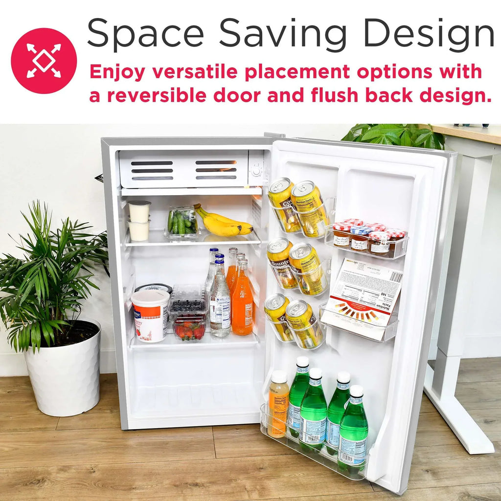 Nouveauté 2026 – Réfrigérateur de bar rétro Frigidaire EFR376-C-PINK 3,2 pi³ (rose), 65 watts, avec ouvre-bouteille latéral