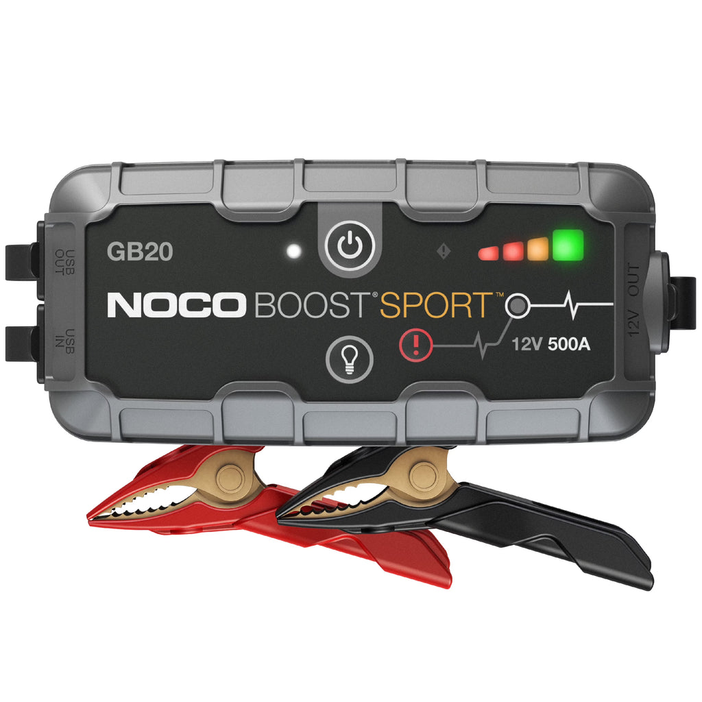 Nouveauté 2026 – NOCO Boost GB20 : Démarreur de batterie portable au lithium ultra-sécurisé 500 A 12 V