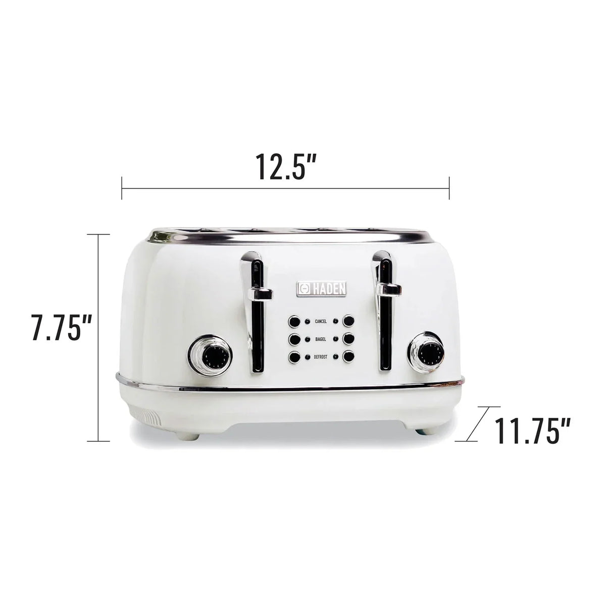 Nouveauté 2026 – Bouilloire électrique Haden Heritage 1500 1,7 W , finition noir mat avec accents cuivrés