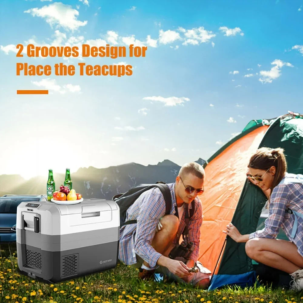 Nouveauté 2026 – Glacière électrique portable Aimee Lii 58 pintes (547 litres) pour camping et voiture, idéale pour les voyages et les pique-niques en plein air. Parfaite pour le camping, la randonnée et les voyages