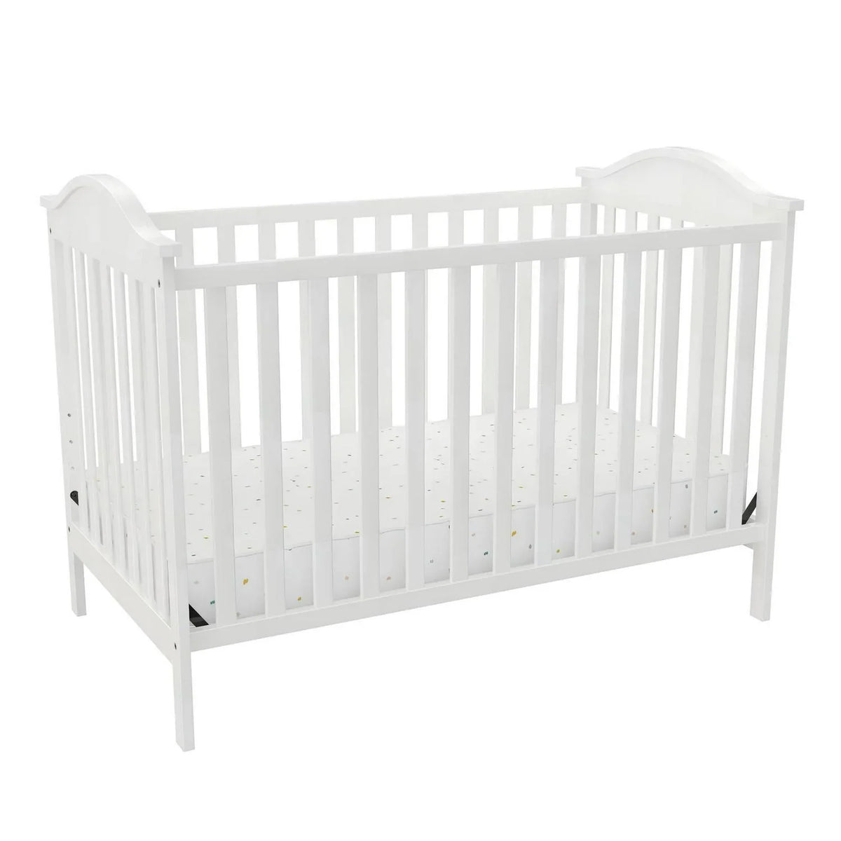 Nouveauté 2026 – Lit bébé convertible 3-en-1 Baby Relax Adele . Blanc