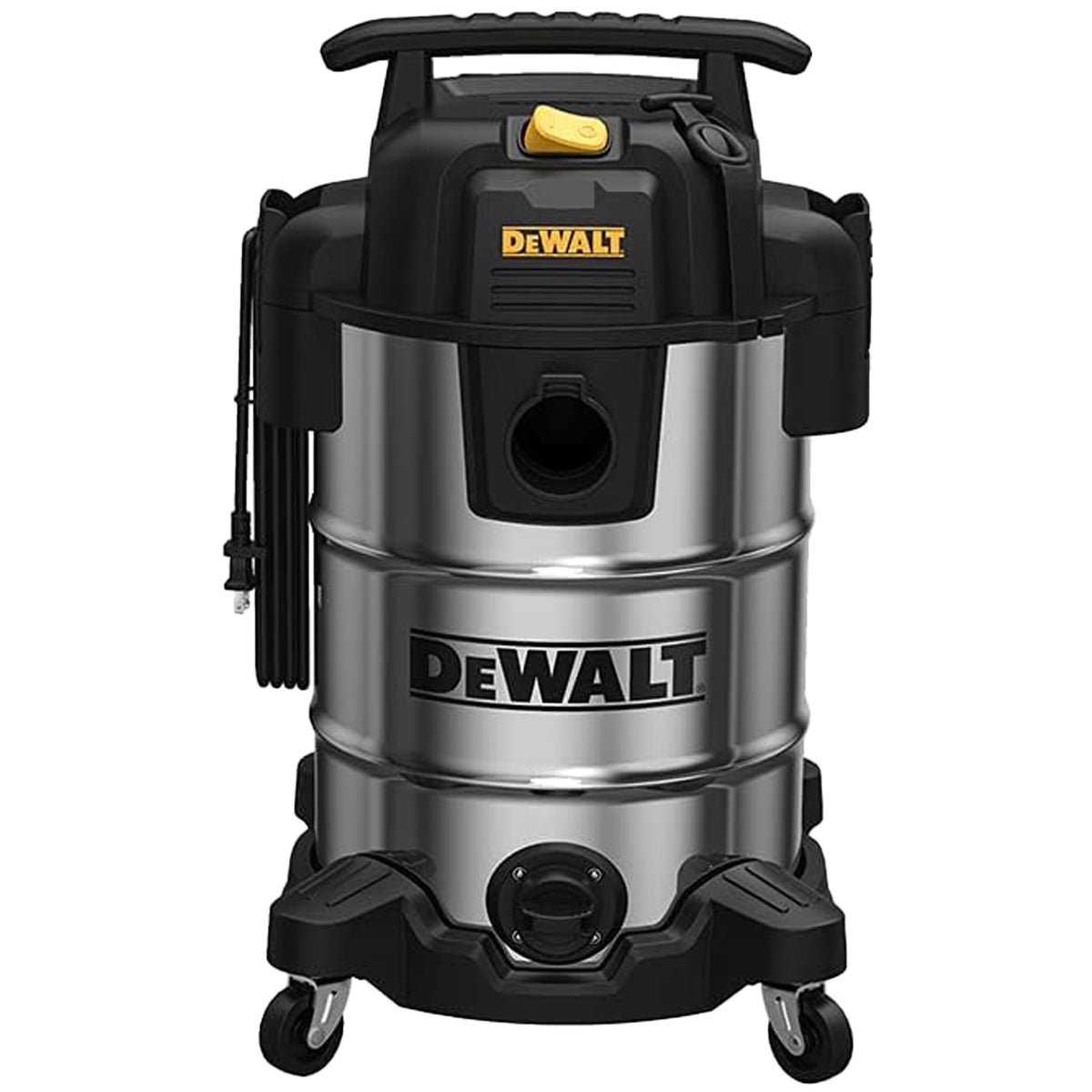 Nouveauté 2026 – Aspirateur eau et poussière Dewalt DXV08SA en acier inoxydable, 8 gallons, 5 HP (vente au détail