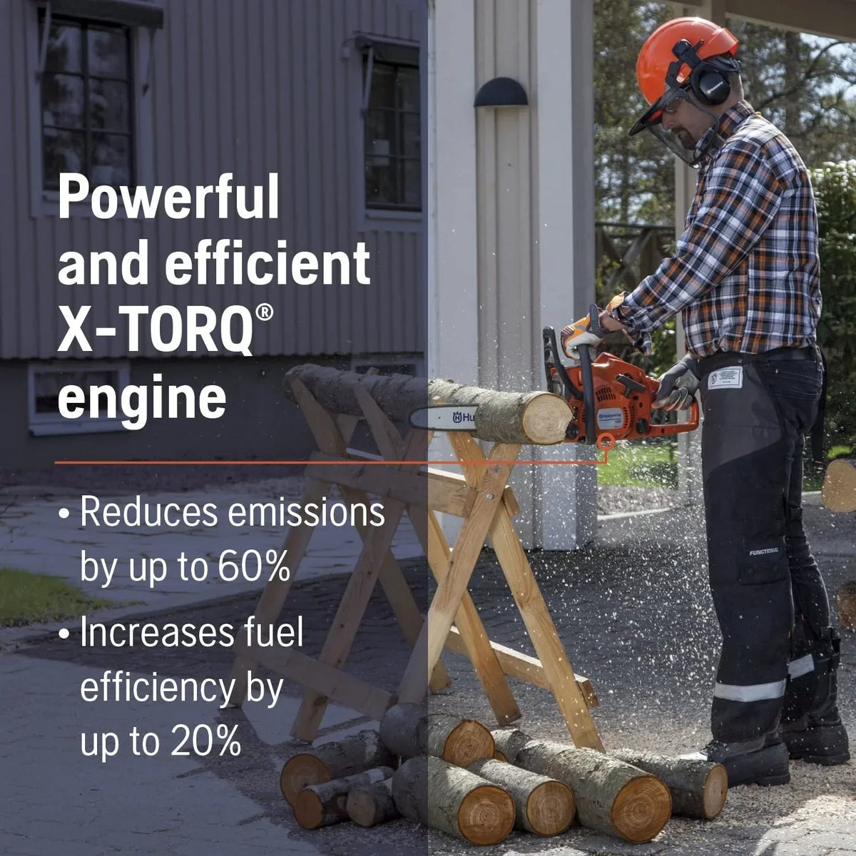 Nouveauté 2026 – Tronçonneuse à essence Husqvarna 120 Mark III neuve , moteur 2 temps X-Torq de 38 cm³, chaîne de 35,5 cm (14 pouces) avec graissage automatique, pour la coupe du bois et l'élagage des arbres