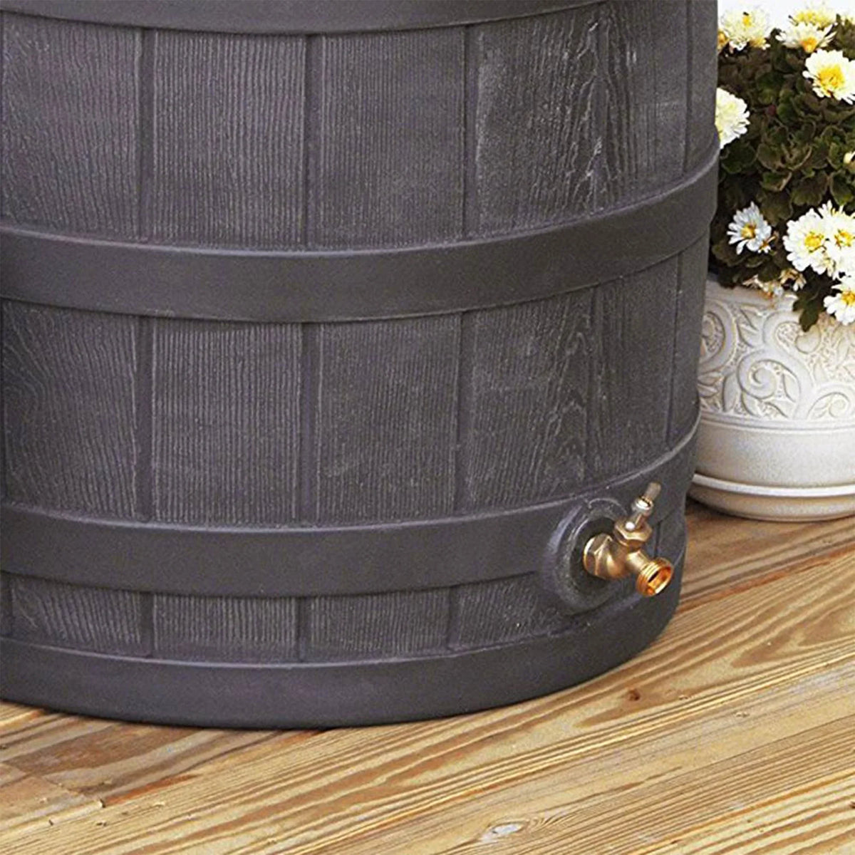 Nouveauté 2026 – Récupérateur d'eau de pluie Good Ideas Rain Wizard 50 gallons (190 litres