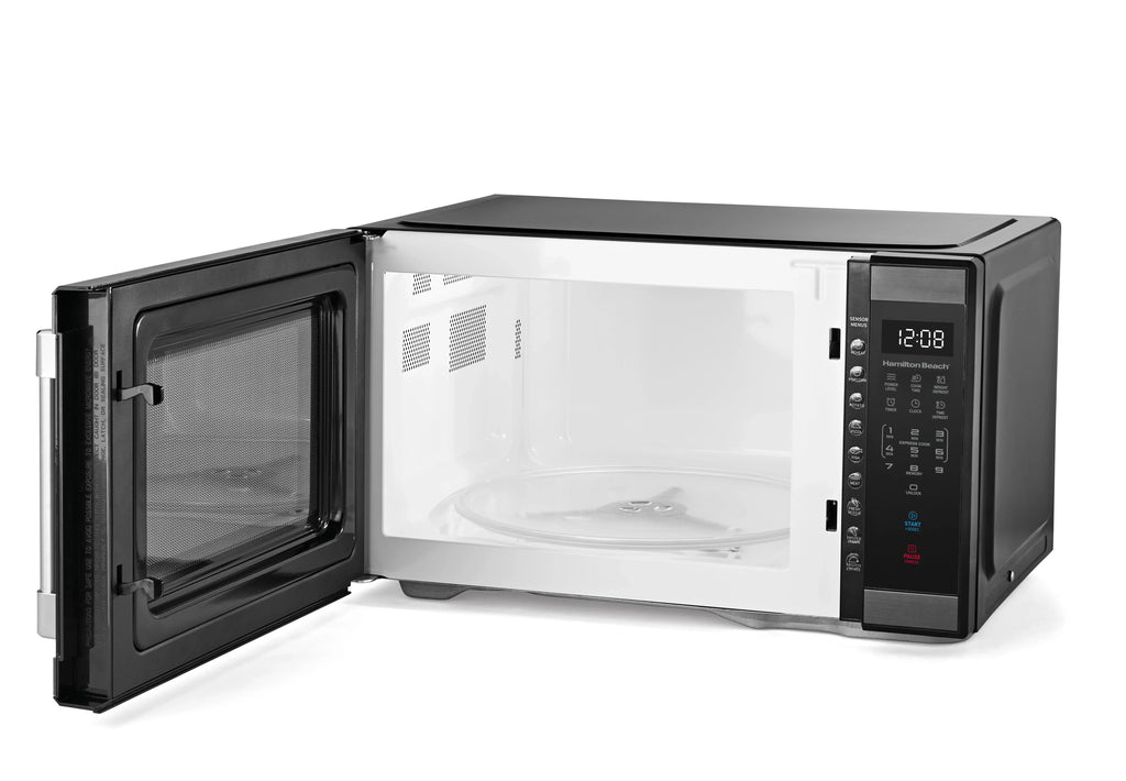 Nouveauté 2026 – Four à micro-ondes de comptoir Hamilton Beach , 1,1 pi³, noir et acier inoxydable