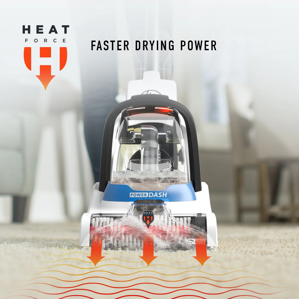 Nouveauté 2026 – Hoover PowerDash Pet, nettoyeur de tapis et moquettes, compact et léger, idéal pour les petits espaces, FH50710CN