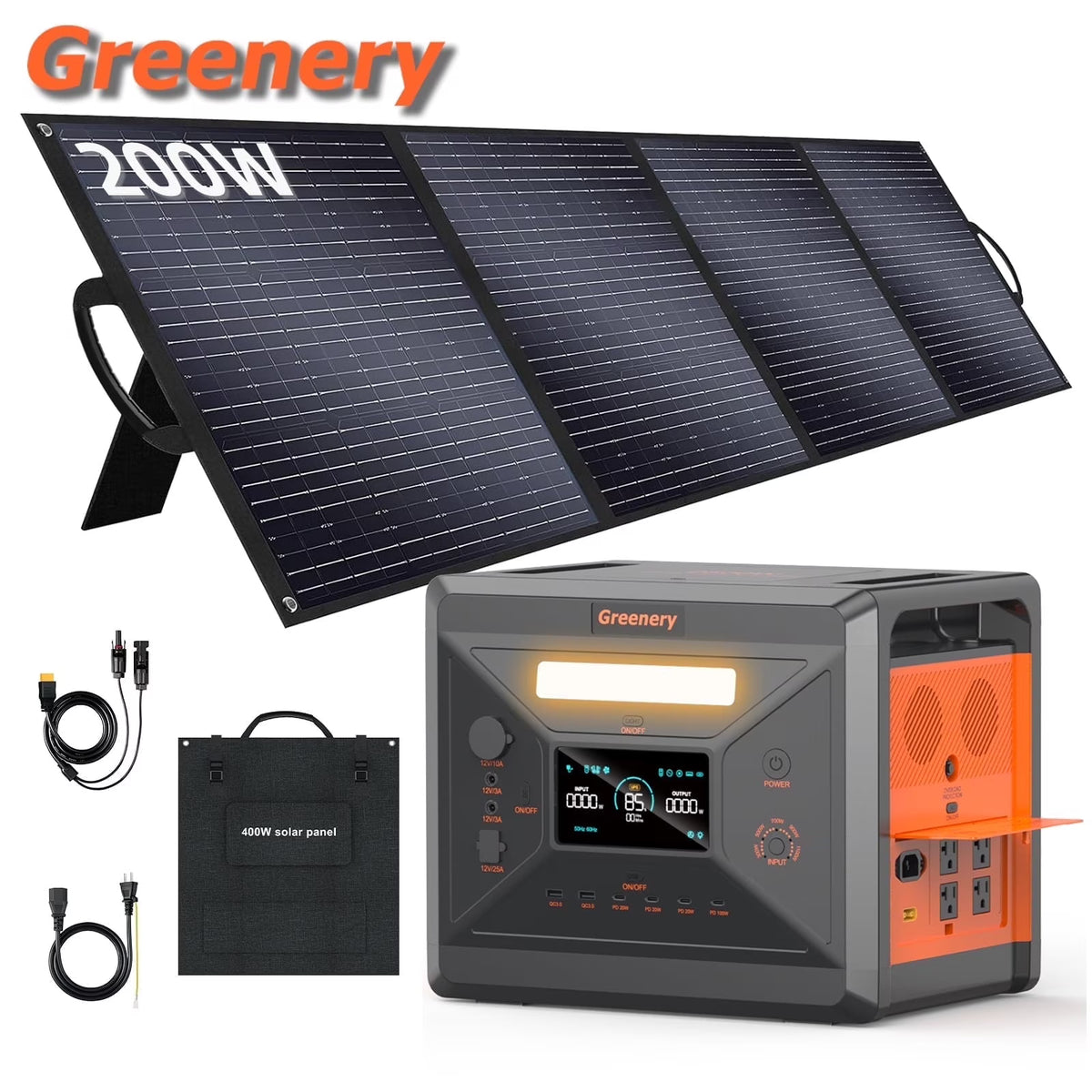 Nouveauté 2026 – Générateur solaire Solarplay 2400 W (4800 W en crête), avec panneau solaire de 400 W et batterie LiFePO4 portable de 2160 Wh, idéal pour le camping, la maison et les véhicules de secours