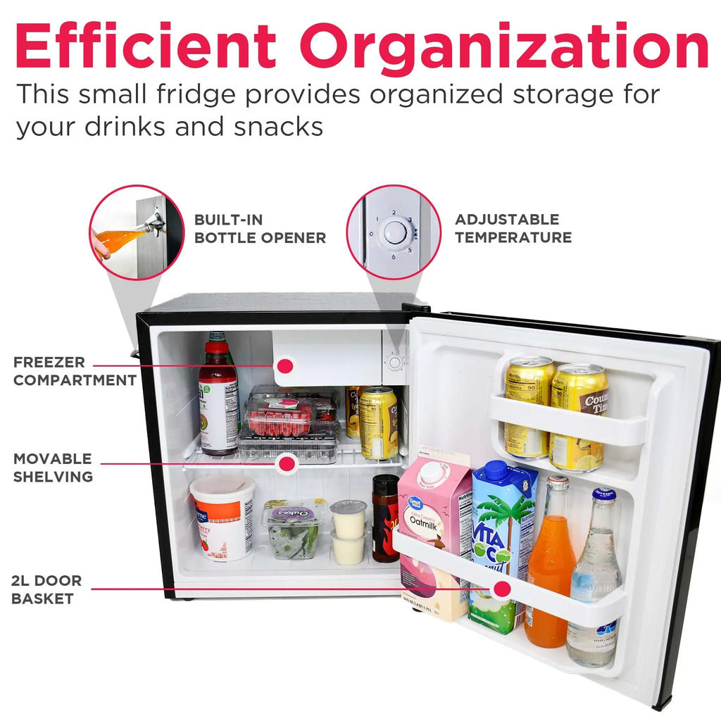 Nouveauté 2026 – Réfrigérateur Frigidaire , 1,6 pi³, style rétro compact, avec ouvre-bouteille latéral, couleur corail