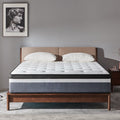 Nouveauté 2026 – Matelas Queen , JIAVA, matelas hybride en mousse à mémoire de forme et ressorts de 30 cm (12 po), soutien pour adulte