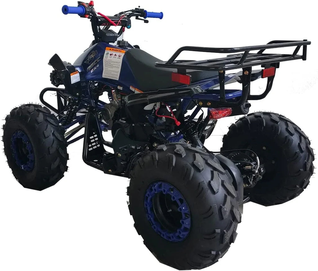 Nouveauté 2026 – VTT X-Pro , 125 cm³, essence, transmission automatique avec marche arrière télécommandée, gros pneus 19"/18