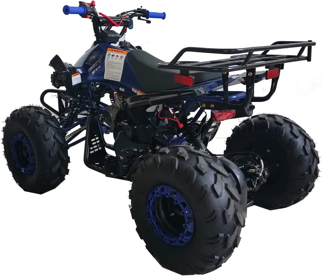 Nouveauté 2026 – VTT X-Pro , 125 cm³, essence, transmission automatique avec marche arrière télécommandée, gros pneus 19"/18