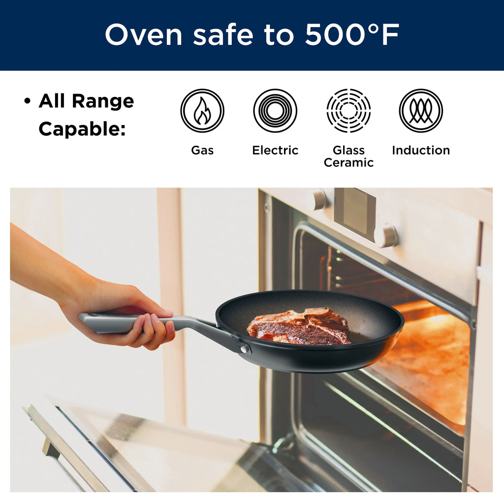 Nouveauté 2026 – Batterie de cuisine 10 pièces Ninja C19000 Foodi NeverStick, noire