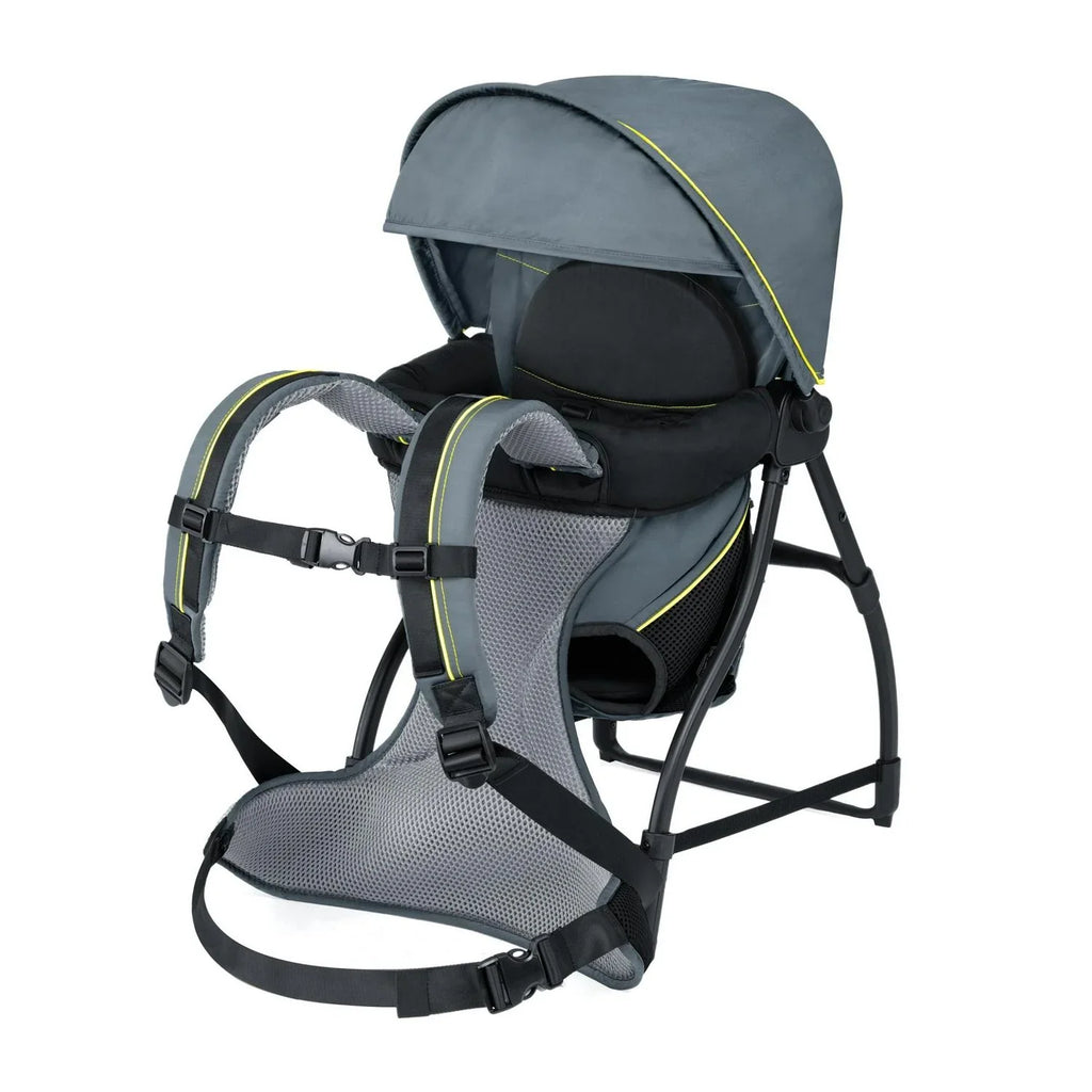 Nouveauté 2026 – Sac à dos porte-bébé Chicco SmartSupport - Solaire (Gris). Neuf
