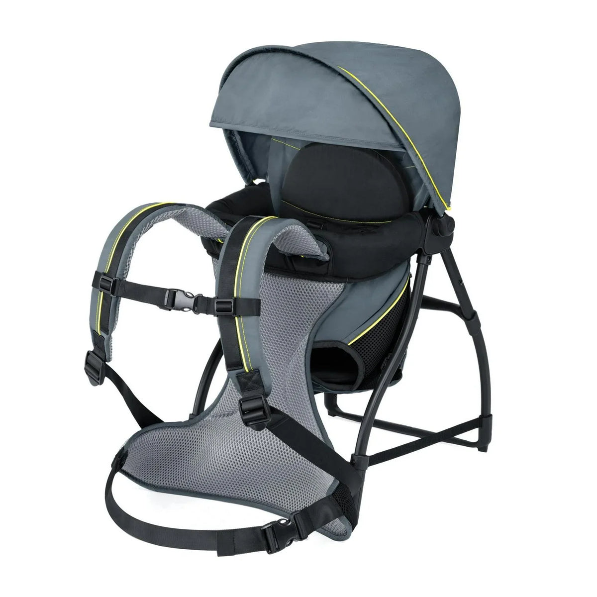 Nouveauté 2026 – Sac à dos porte-bébé Chicco SmartSupport - Solaire (Gris). Neuf