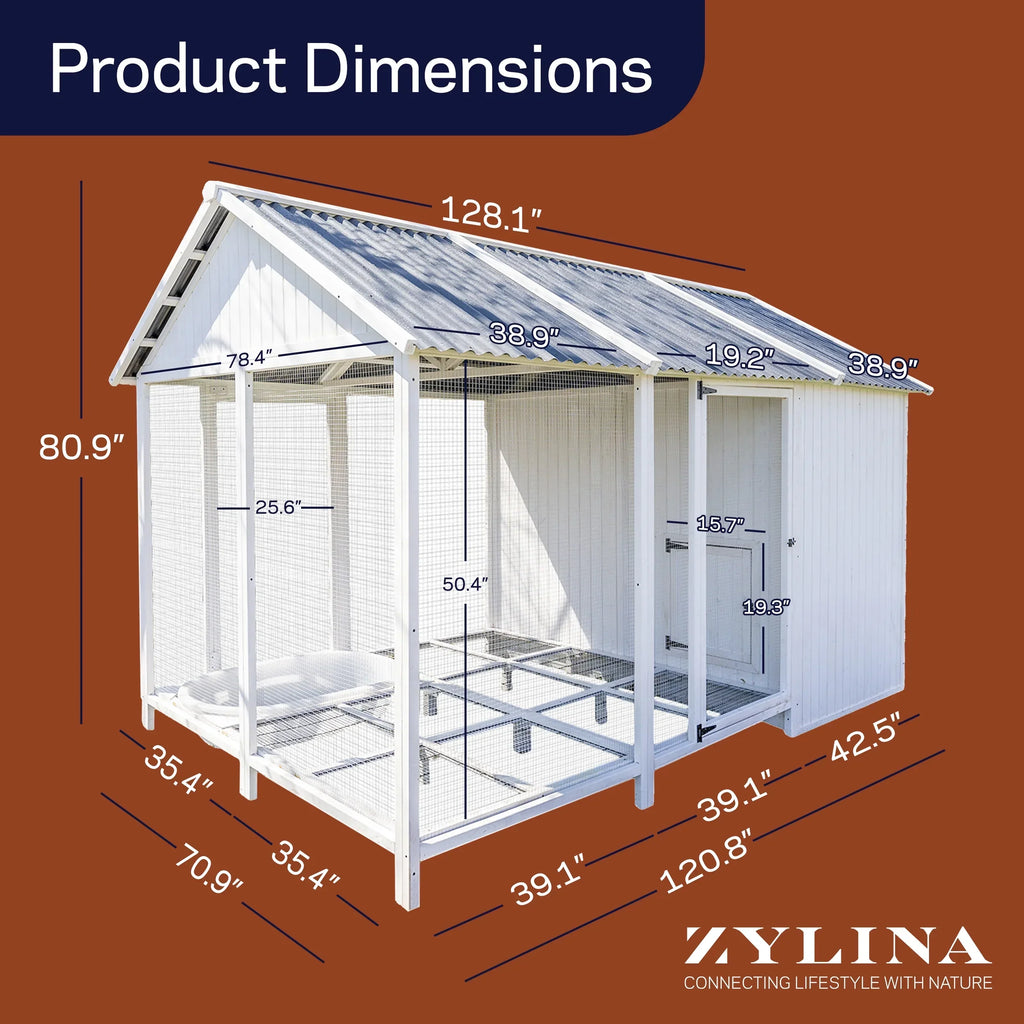 Nouveauté 2026 – Zylina Modern Duck Barn - Duck Coop