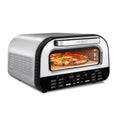 Nouveauté 2026 – Four à pizza d'intérieur Gourmia - Tout-en-un avec 7 fonctions de cuisson, 6 programmes pizza prédéfinis, acier inoxydable
