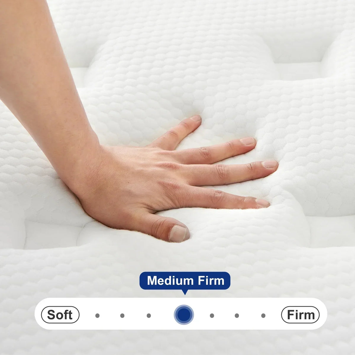 Nouveauté 2026 – Matelas Queen , JIAVA, matelas hybride en mousse à mémoire de forme et ressorts de 30 cm (12 po), soutien pour adulte